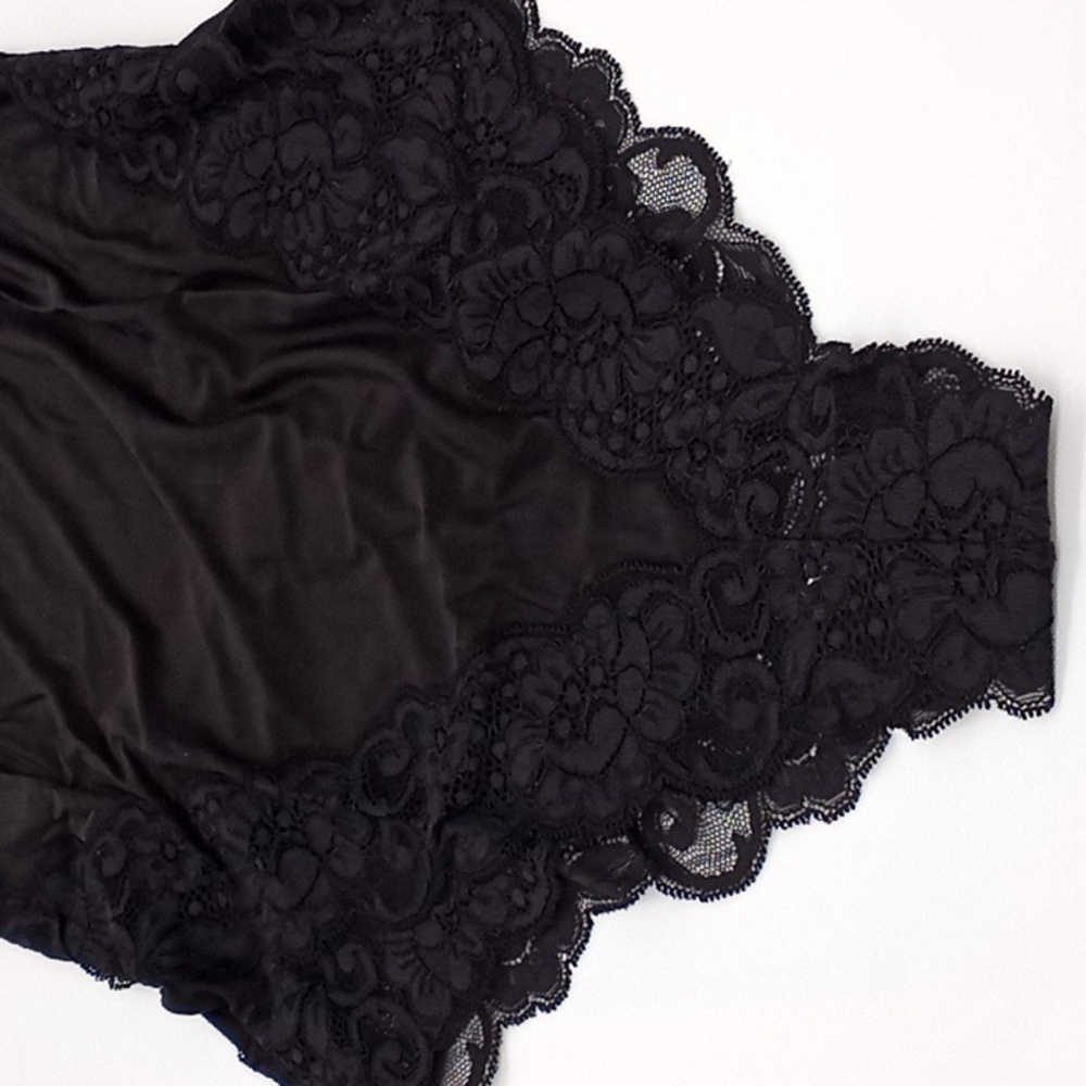 Free People We Are HAH Back Off Bodysuit Noir Black - Picture 7 of 15